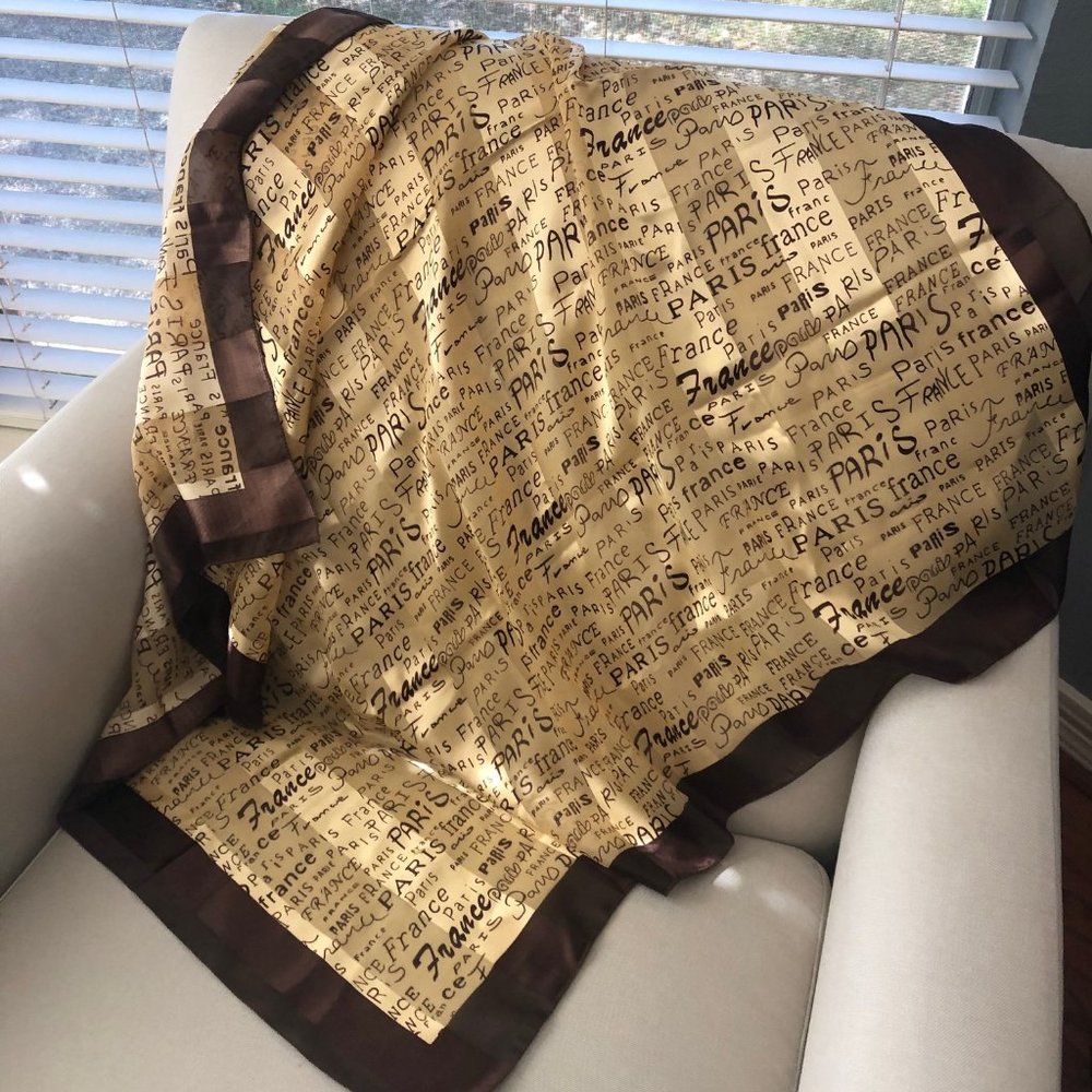 Paris France scarf
